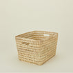Large open weave basket
