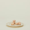 Ogee edge salad plate with macaroons