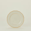 Standing ogee edge salad plate