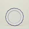 Ogee Edge Round Platter - Blue