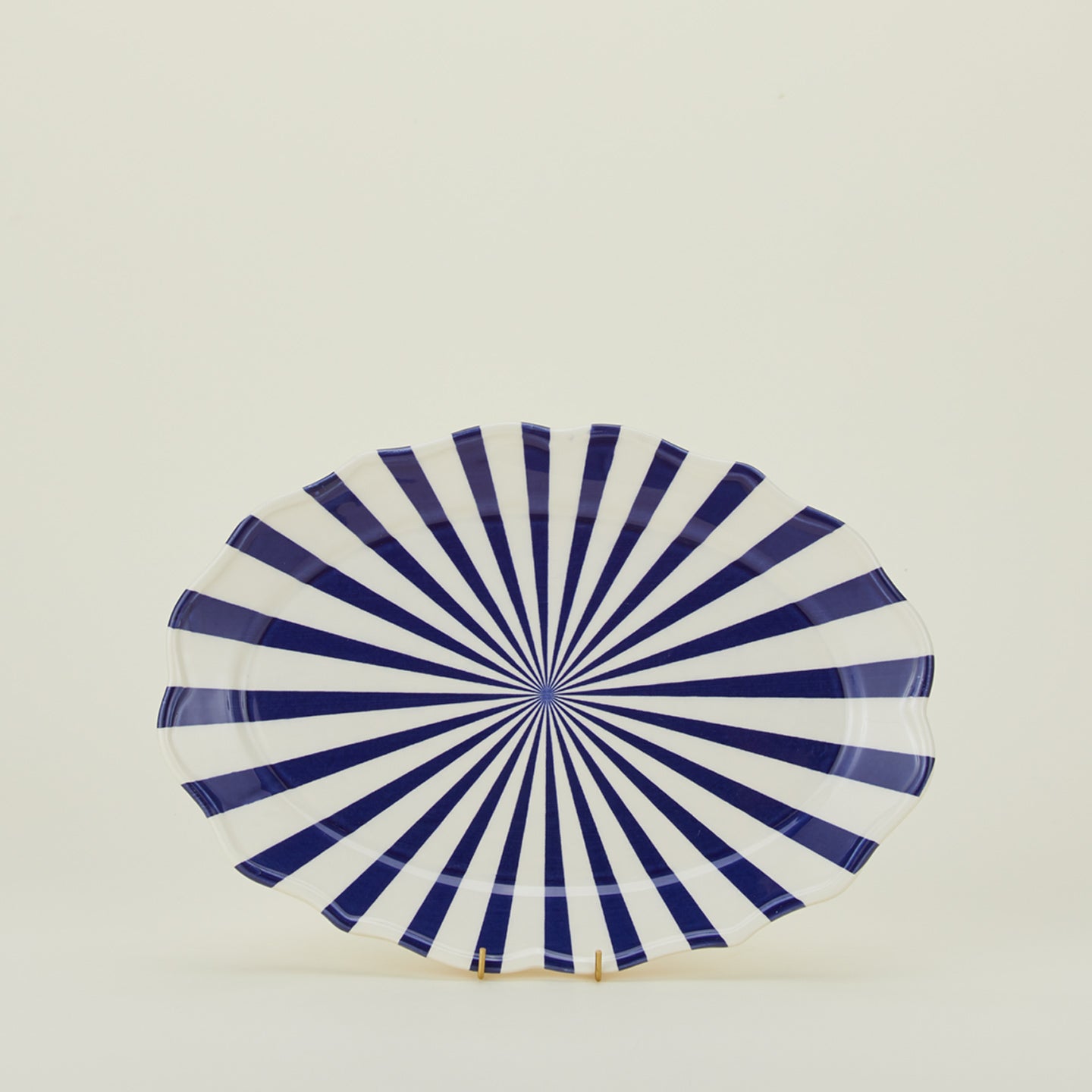 Maison Madison starburst oval platter