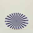 Maison Madison starburst oval platter