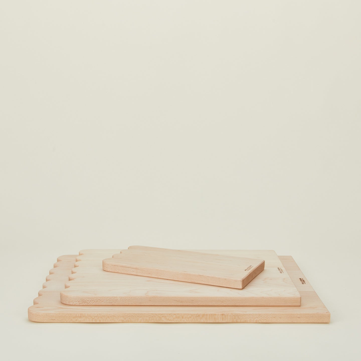Scalloped cutting board in all 3 sizes