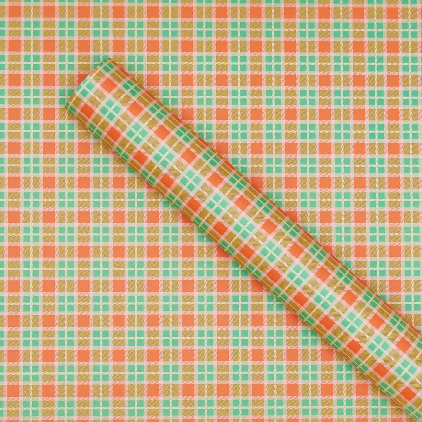 Close up view of Noche Buena Wrapping Paper