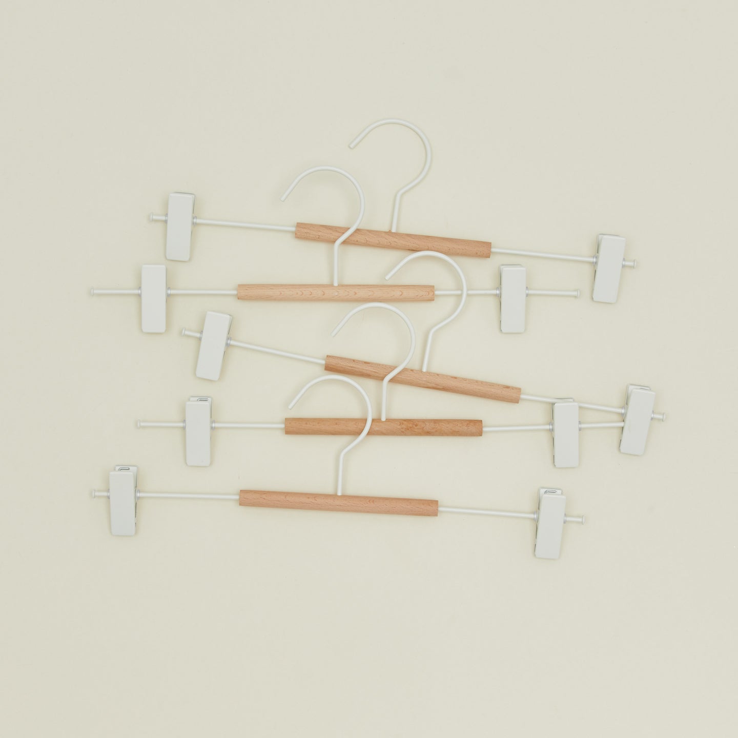 Clip hangers in chalk
