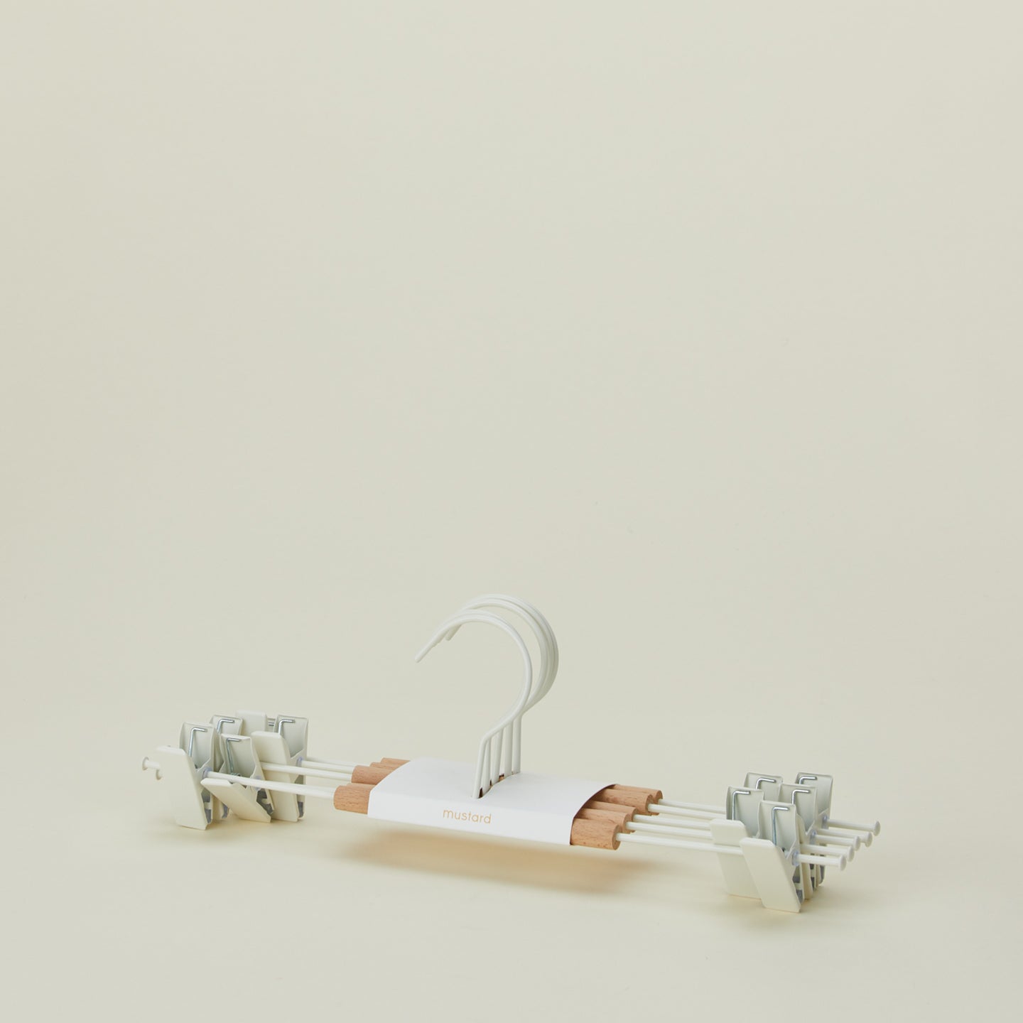 Clip hangers in chalk
