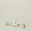 Clip hangers in chalk