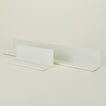 Ledge shelves in chalk