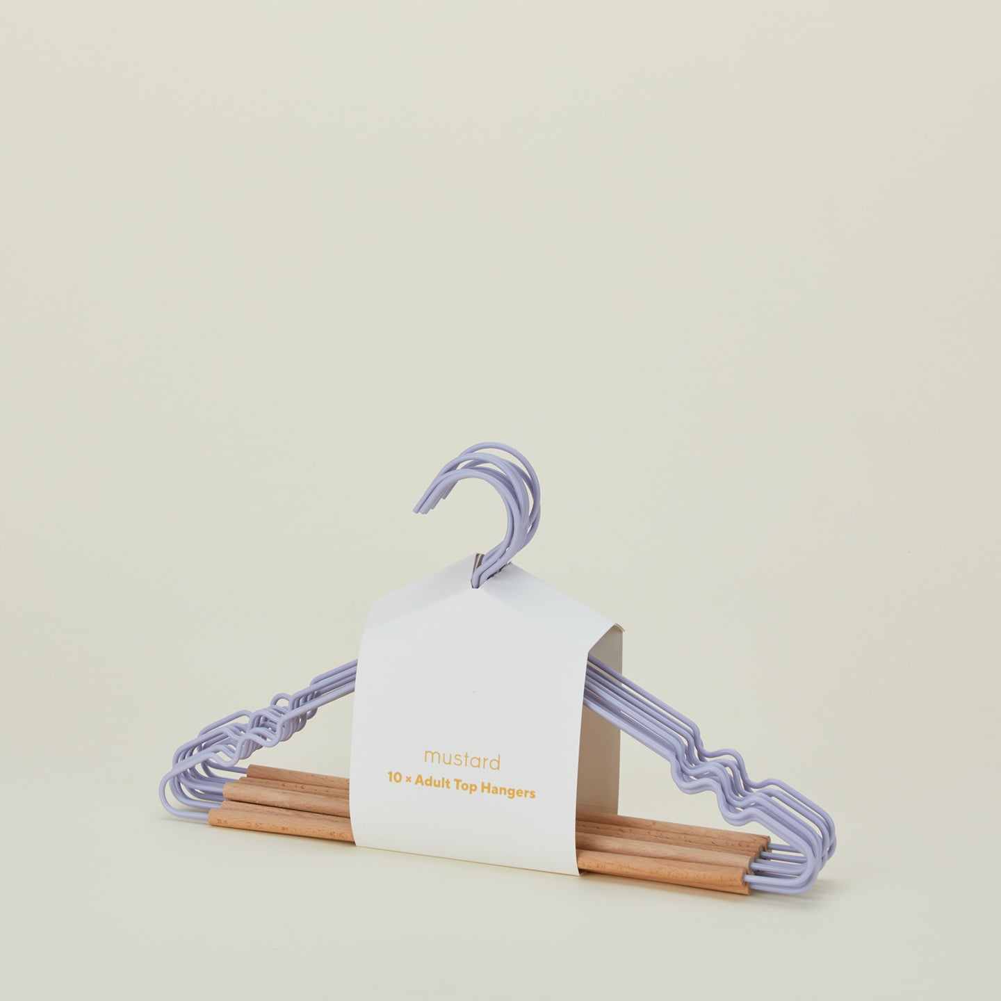 Top hangers in lilac