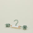 Clip hangers in sage