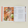 Nothing Fancy cookbook open