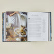 Old World Italian cookbook open