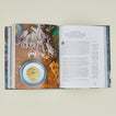Old World Italian cookbook open