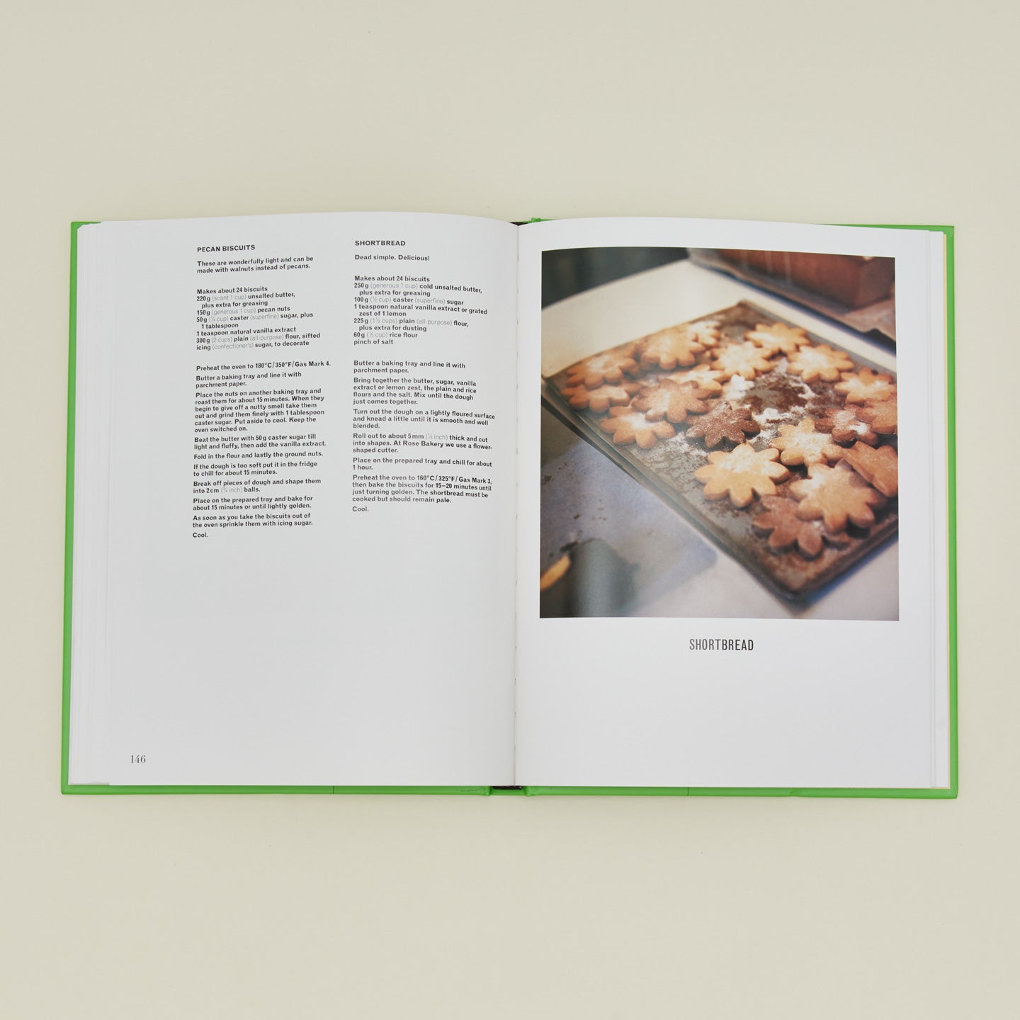 Breakfast, Lunch, Tea Cookbook open