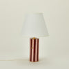 Colorstory Stripe Lamp - Terracotta/Blush