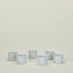 Deep porcelain ramekin in white