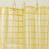 Sun Grid Shower Curtain - Butter