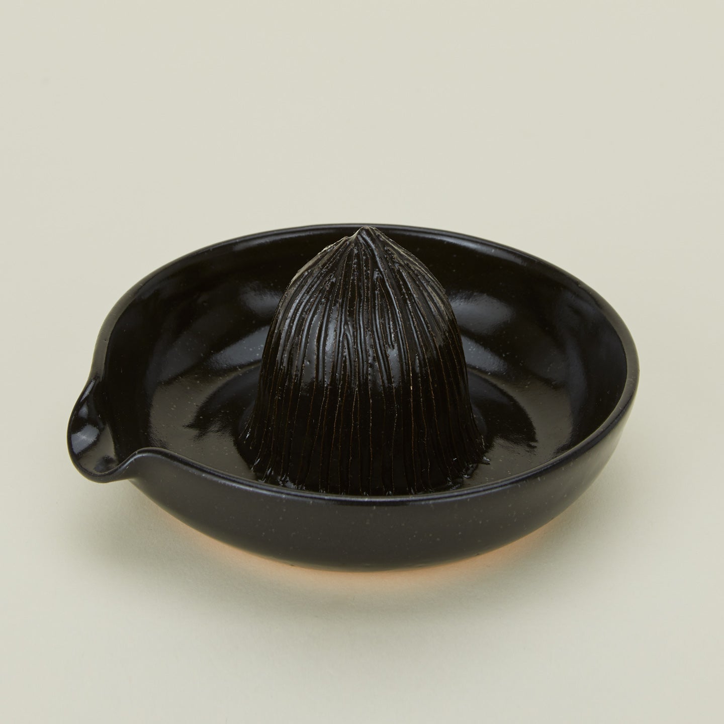 Close up view of Citrus Juicer in black