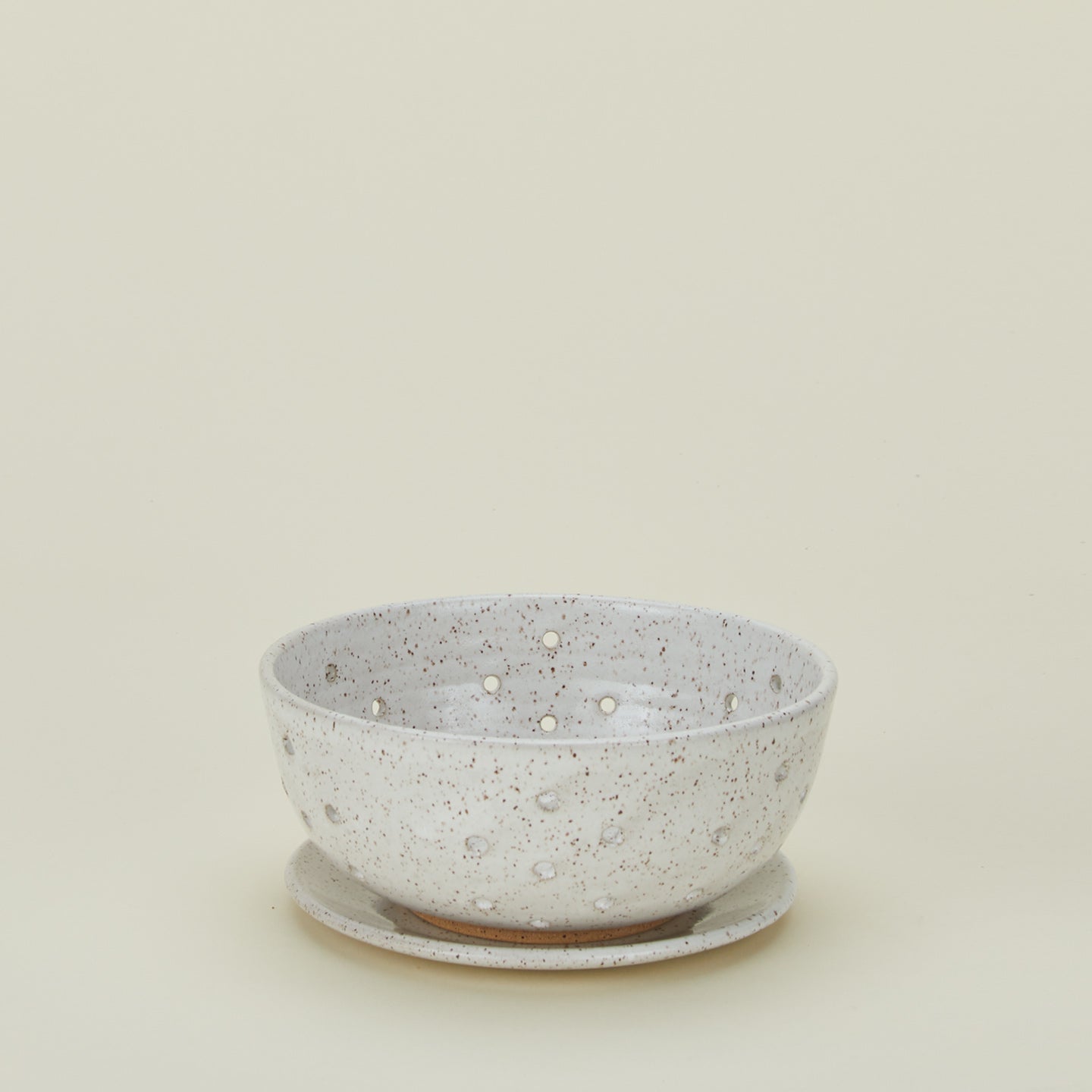 Large Berry Bowl with Dish in white