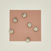 Glass snowflake ornaments