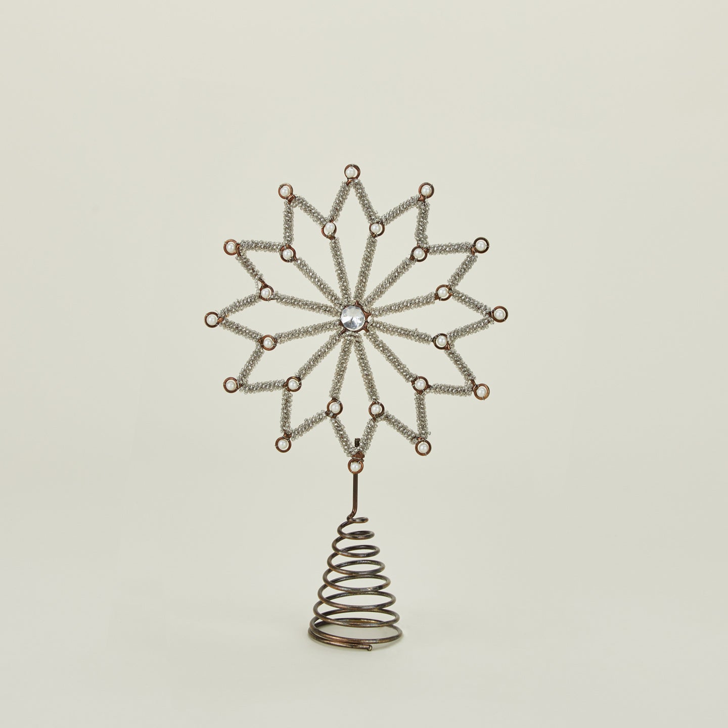 Pearl tree topper
