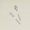 Bistrot Serving Set in asparagus green.