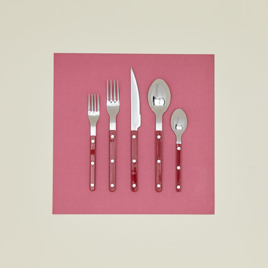 Bistrot Flatware - Burgundy