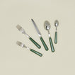 Pop 5 piece place setting in green