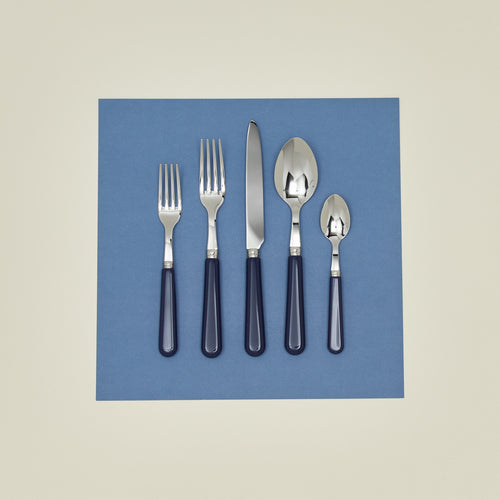 Pop 5 piece place setting in navy