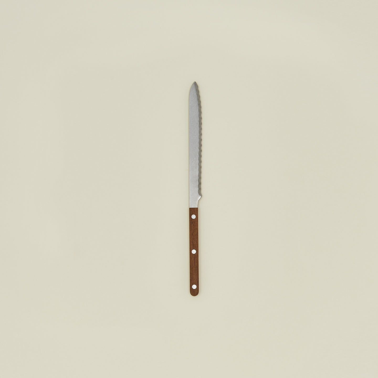 Bistrot bread knife in teak