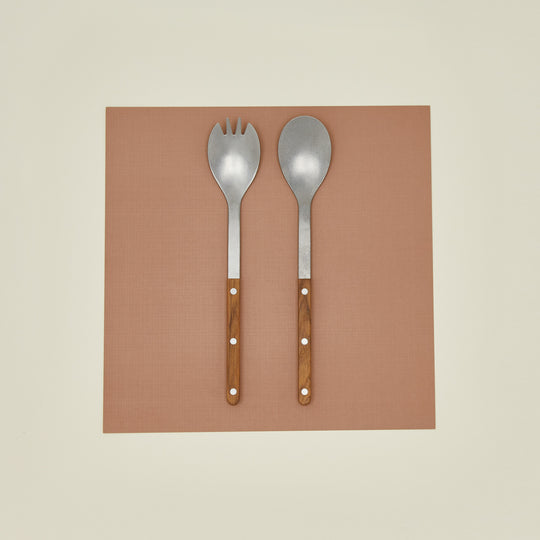 Bistrot Salad Serving Set - Teak