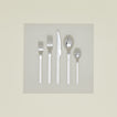 Bistrot Flatware in white.