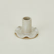 Ruffle edge candle holder
