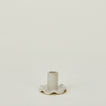 Ruffle edge candle holder