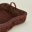 Close up view of Hadley tray in berry