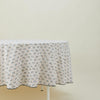 Little Flowers Round Tablecloth - Green