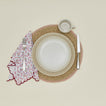 Little flowers napkin with place setting