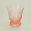 Detailed view of Spiral tumbler in pink