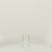 Individual simple glassware tumbler
