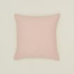Simple linen pillow in blush