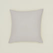 Simple linen pillow in light grey