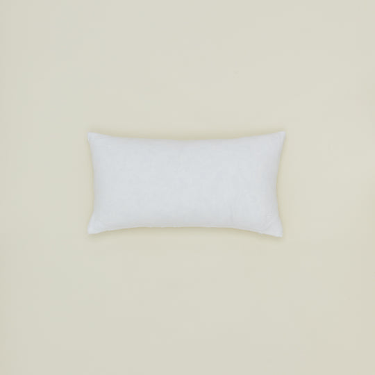 Simple Linen 12x22 Pillow - White