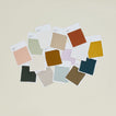Simple Linen Swatch in various colors.
