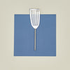 Simple Metal Fish Spatula - Silver