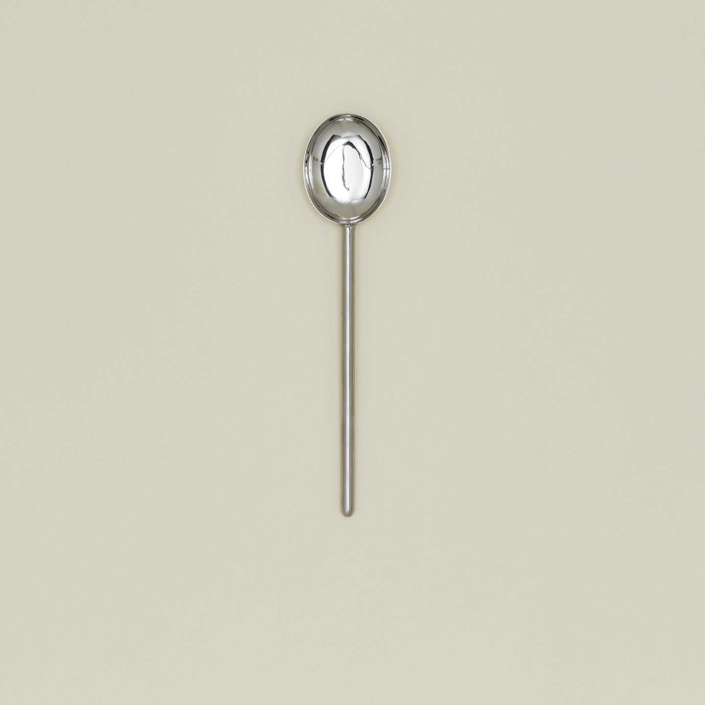 Simple metal spoon