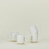 Simple Porcelain Mug, Set of 4
