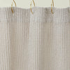 Simple Waffle Shower Curtain - Light Grey