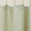Simple Waffle Shower Curtain - Sage