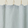 Simple Waffle Shower Curtain - Sky