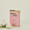 Single and Fat olive oil with rosemary and garlic